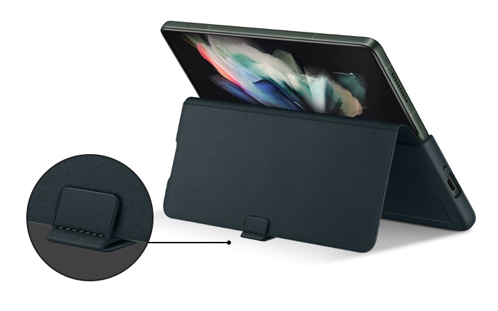 Leather flip sale