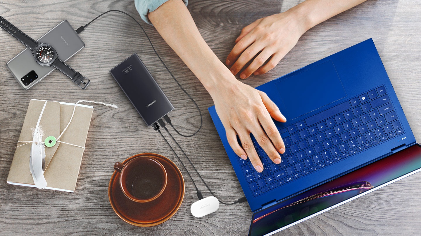 Samsung 25 W 20000 mAH USB-A Li-Pol Черный