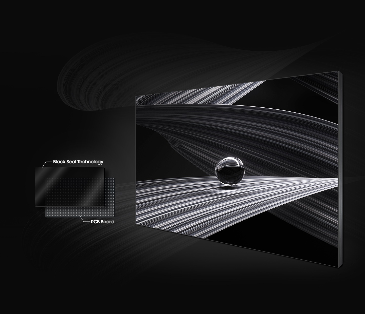 Глубокий черный цвет