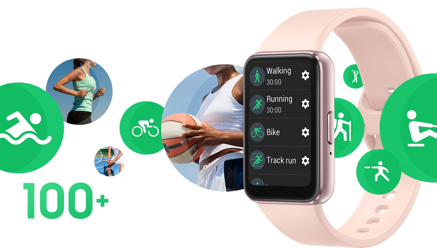Фитнес браслет Samsung Galaxy Fit 3 1,6" AMOLED фото