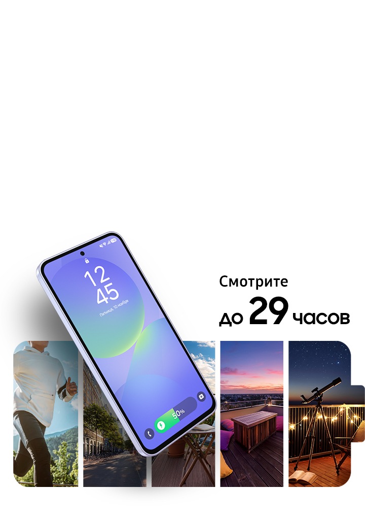 Samsung Galaxy A36 8/128 Гб [SM-A366EZKDCAU] Чёрный - смартфон