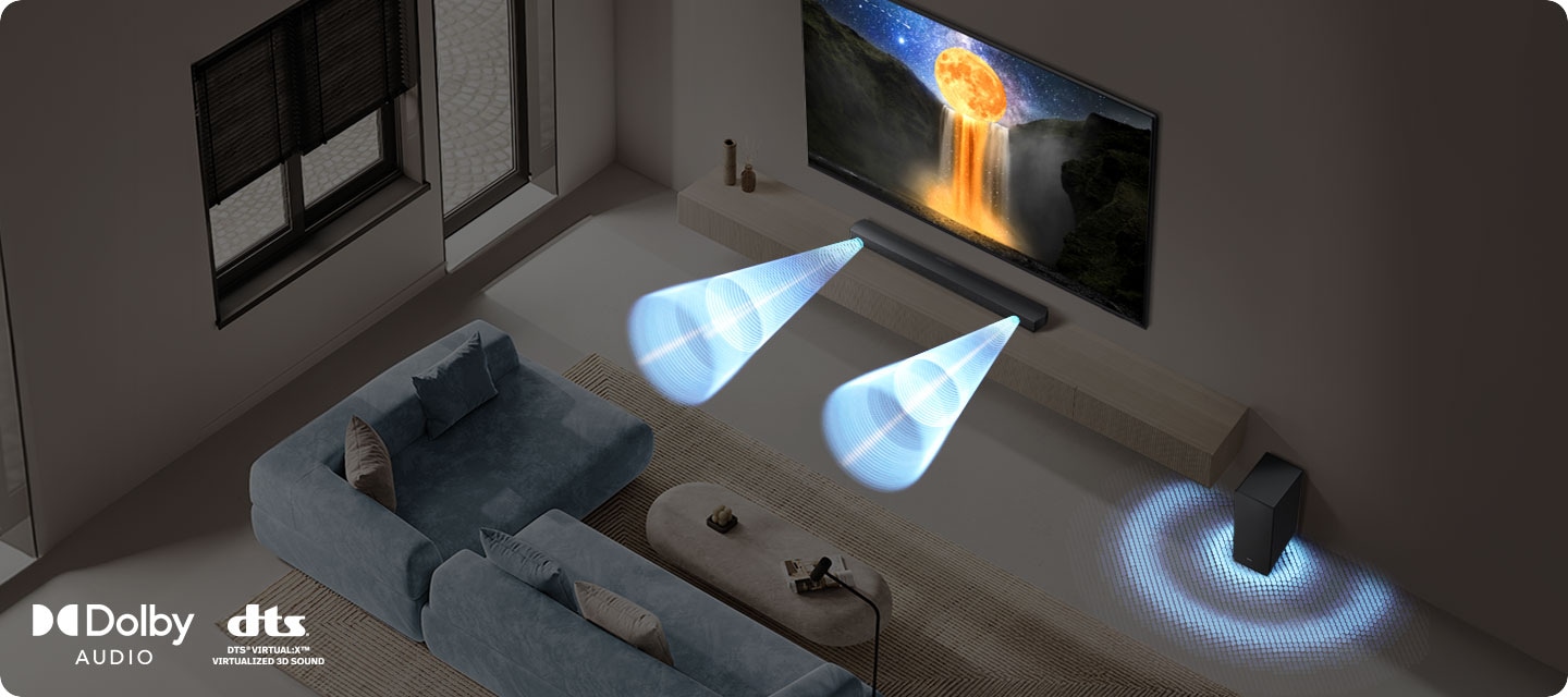 &nbsp;Dolby Audio / DTS Virtual:X