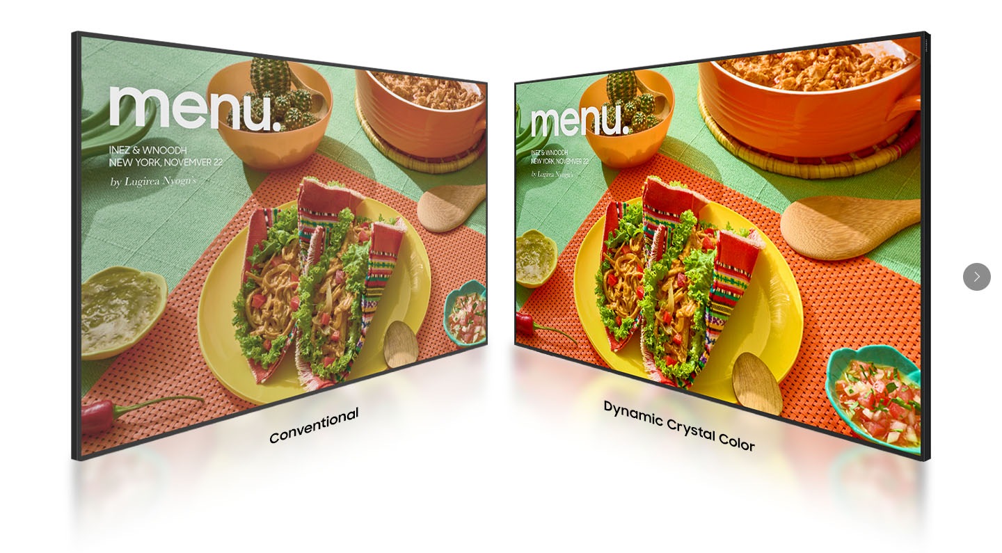 Кристально-чистый реалистичный цвет