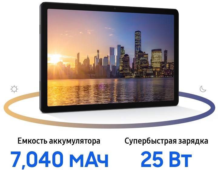 Планшет Samsung Galaxy Tab A11+ Wi-Fi [SM-X230] 128 ГБ Серый