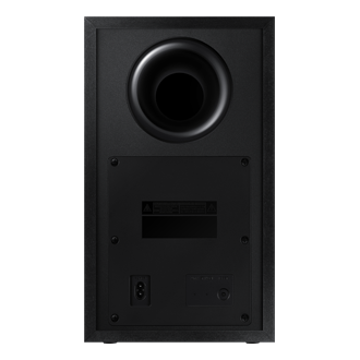 subwoofer-back Black