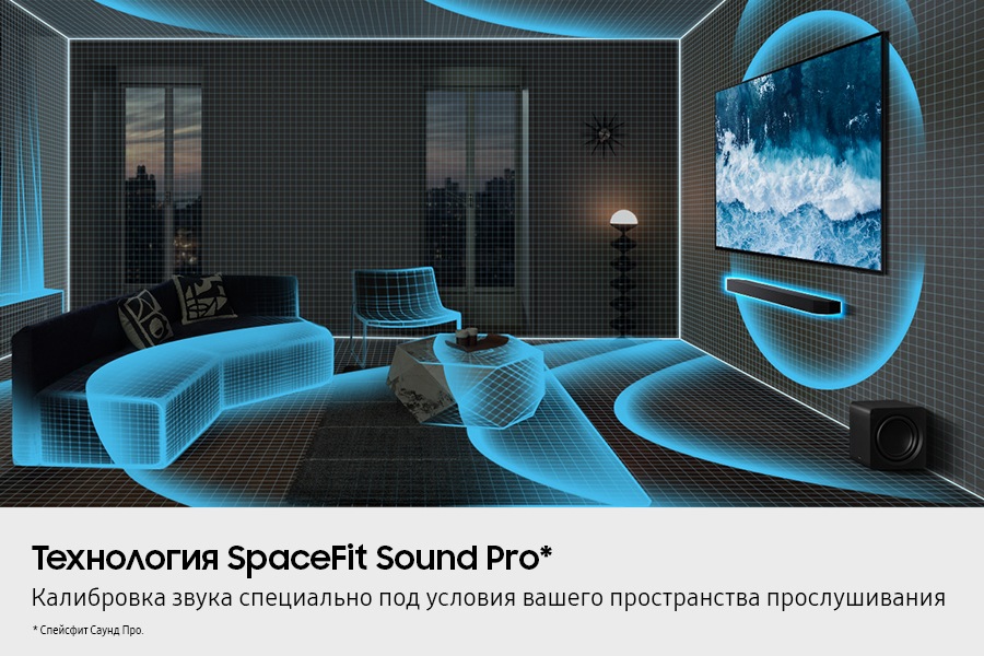 Саундбар Q-серии HW-Q800F (2025) Чёрный