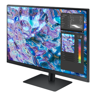 27 2K QHD монитор ViewFinity S6 с панелью IPS, регулировкой высоты и портретным режимом, вид справа под углом