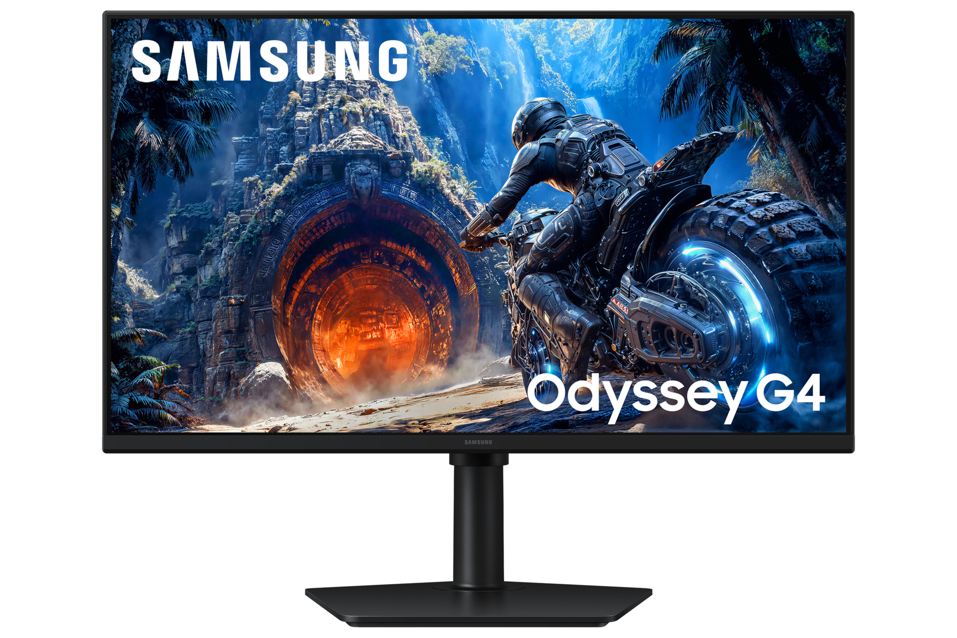 25/27 Inch Odyssey G4 G40H FHD 300Hz Gaming Monitor Front2 Black 