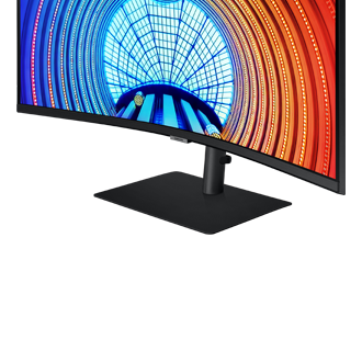 34 2K WQHD монитор ViewFinity S6 c USB-C, LAN и частотой обновления 100 Гц, детали крупным планом