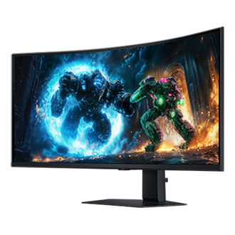 40" Odyssey G7 G75F WUHD 180Hz Gaming Monitor R-Perspective Black 