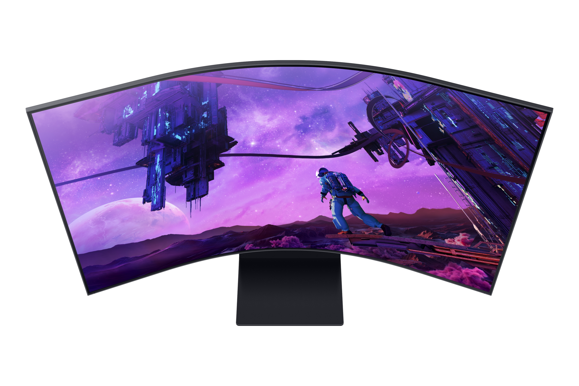 Odyssey ark. Монитор Samsung Odyssey Ark s55bg970ni.