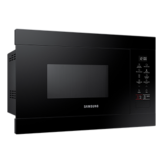 Встраиваемая микроволновая печь Соло MQ8000M, 22 л MS22M8054AK L-Perspective Black 