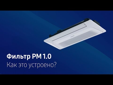 Очистка воздуха кондиционером | Фильтр PM 1.0
