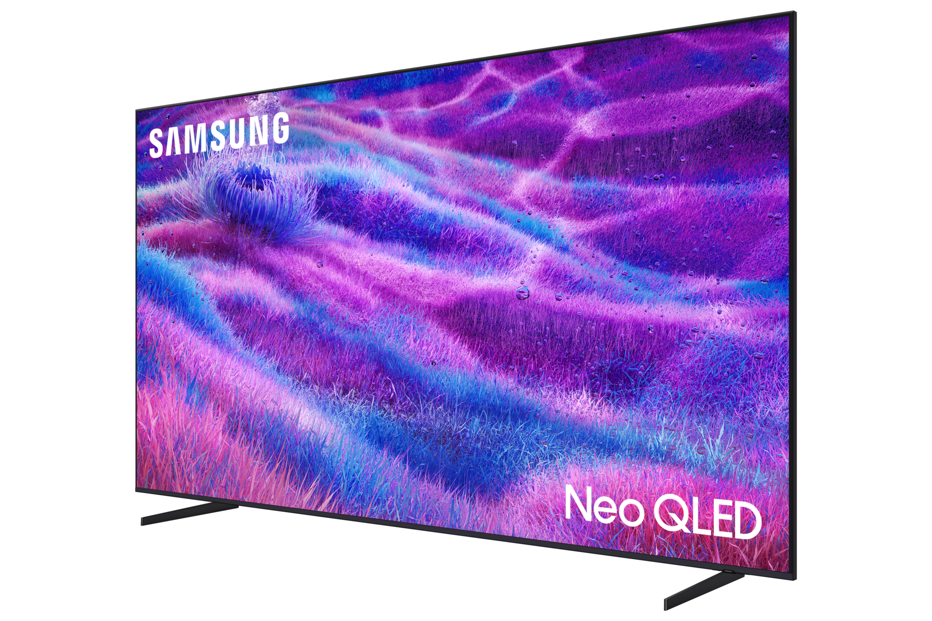 100" Neo QLED QN80F 4K Samsung Vision AI Smart TV (2025) R-Perspective2 Black 