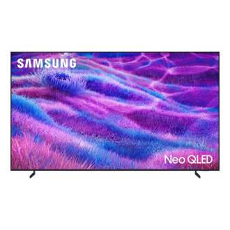 100" Neo QLED QN80F 4K Samsung Vision AI Smart TV (2025) Front2 Black 