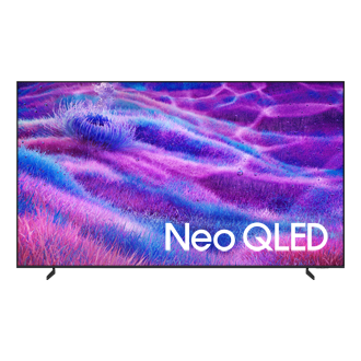 100" Neo QLED QN80F 4K Samsung Vision AI Smart TV (2025) Front Black 