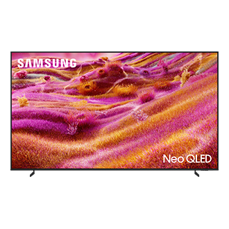 115" Neo QLED QN90F 4K Samsung Vision AI Smart TV (2025) Front2 Black 
