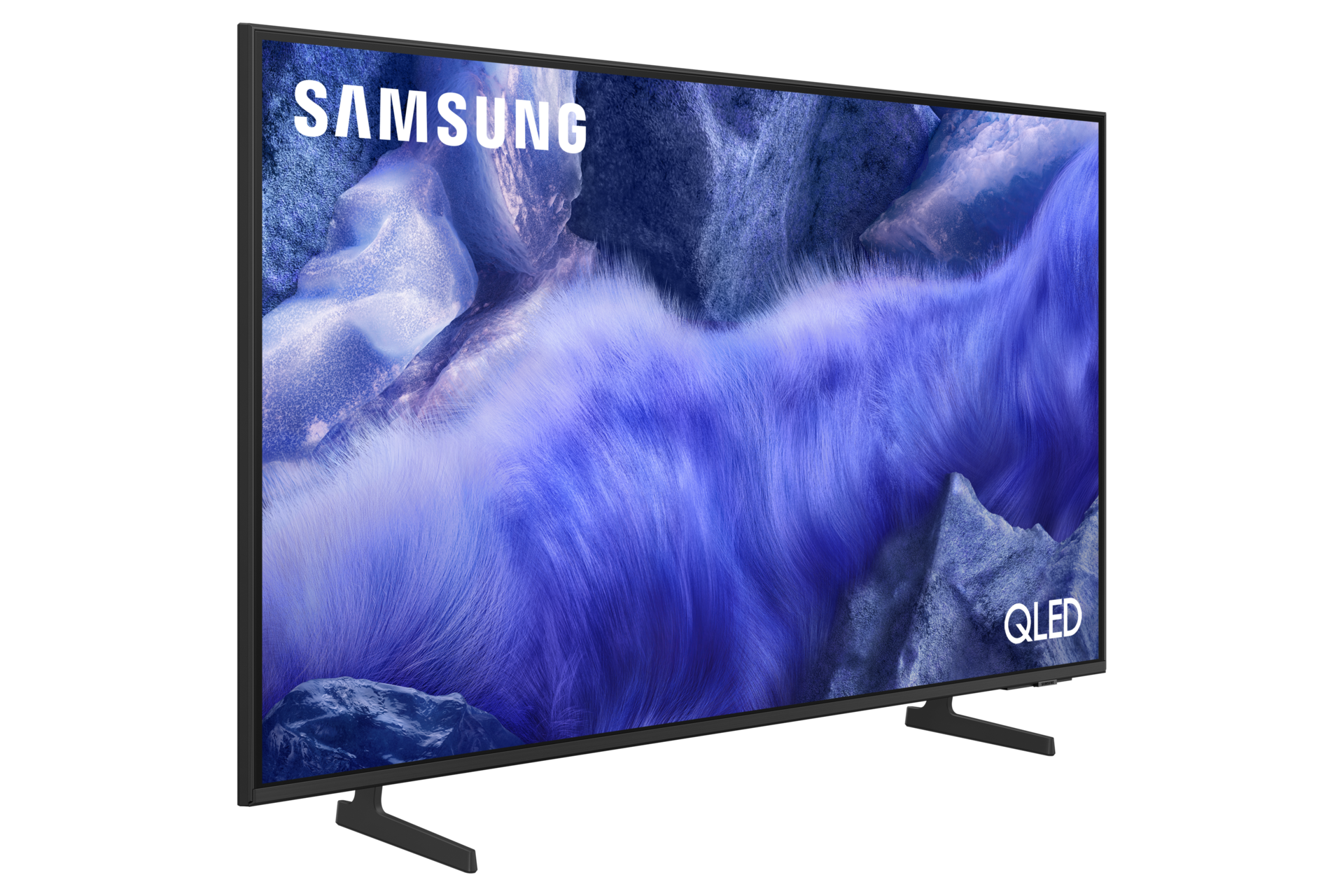 {Size}" QLED QEF1 4K Samsung Vision AI Smart TV (2025) L-Perspective2 Titanium Gray 