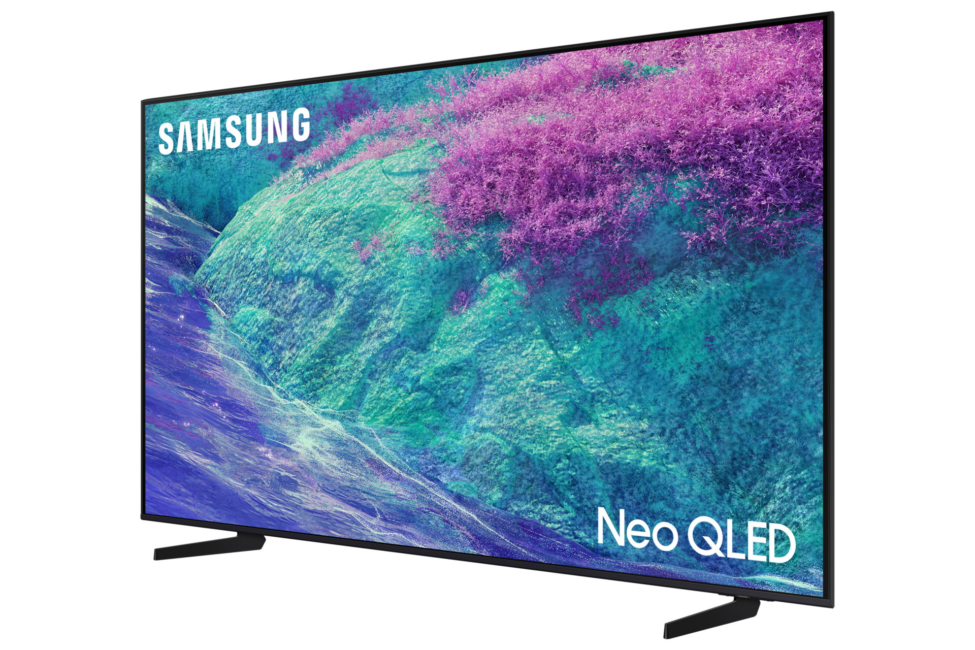 {size}" Neo QLED QN1EF 4K Samsung Vision AI Smart TV (2025) R-Perspective2 Black 
