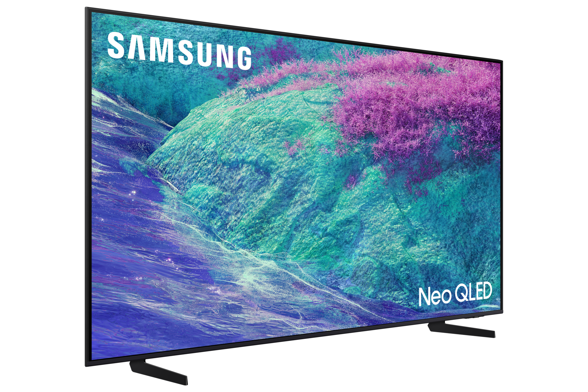 {size}" Neo QLED QN1EF 4K Samsung Vision AI Smart TV (2025) L-Perspective2 Black 