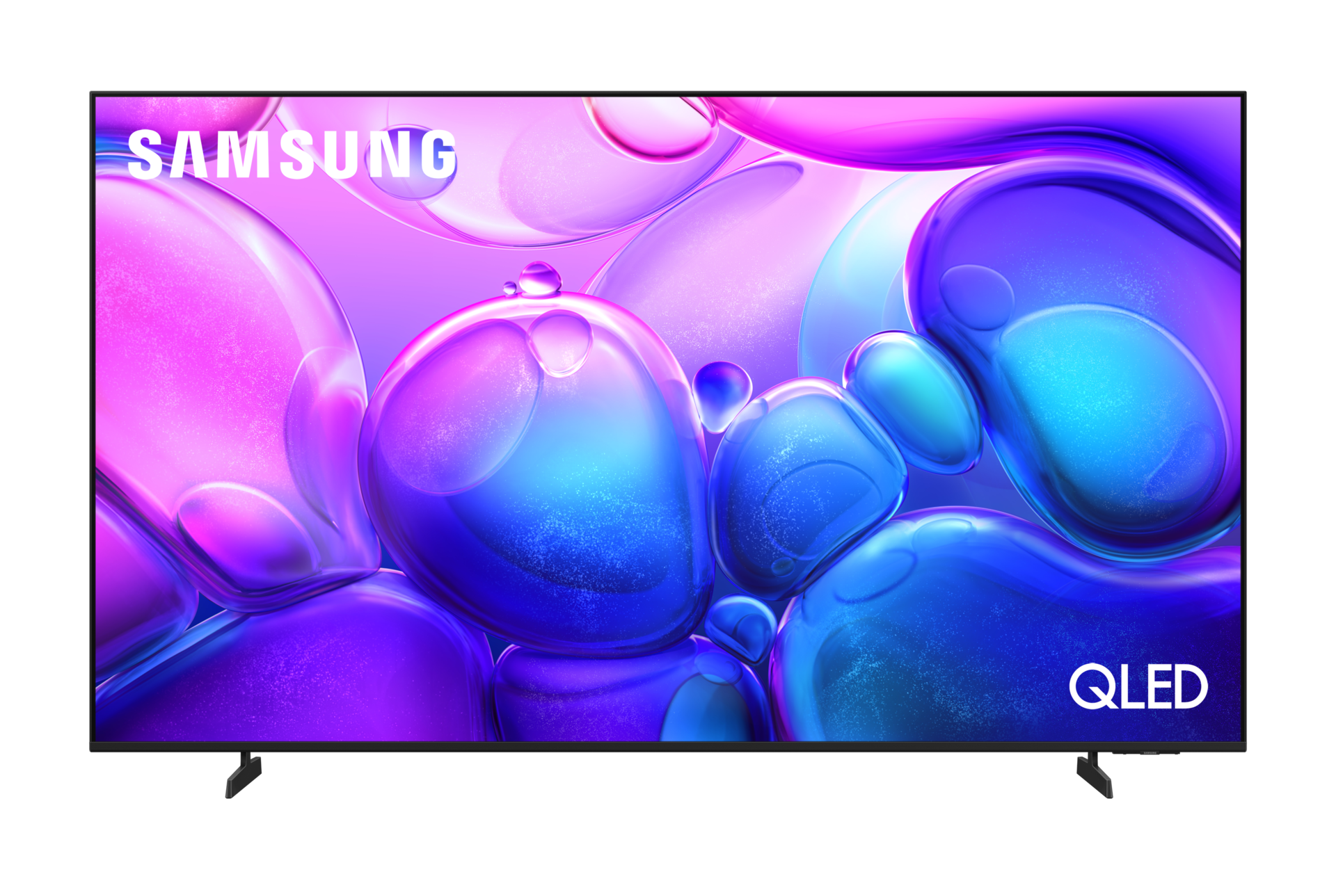 {inch}" QLED Q6F 4K Smart TV (2025) Front2 Black 