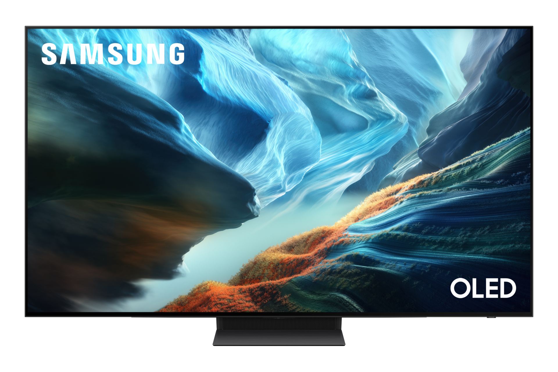 {size}" OLED S90H 4K Samsung Vision AI Smart TV (2026) Front2 Graphite 