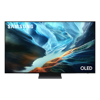{size}" OLED S90H 4K Samsung Vision AI Smart TV (2026) Front2 Graphite 