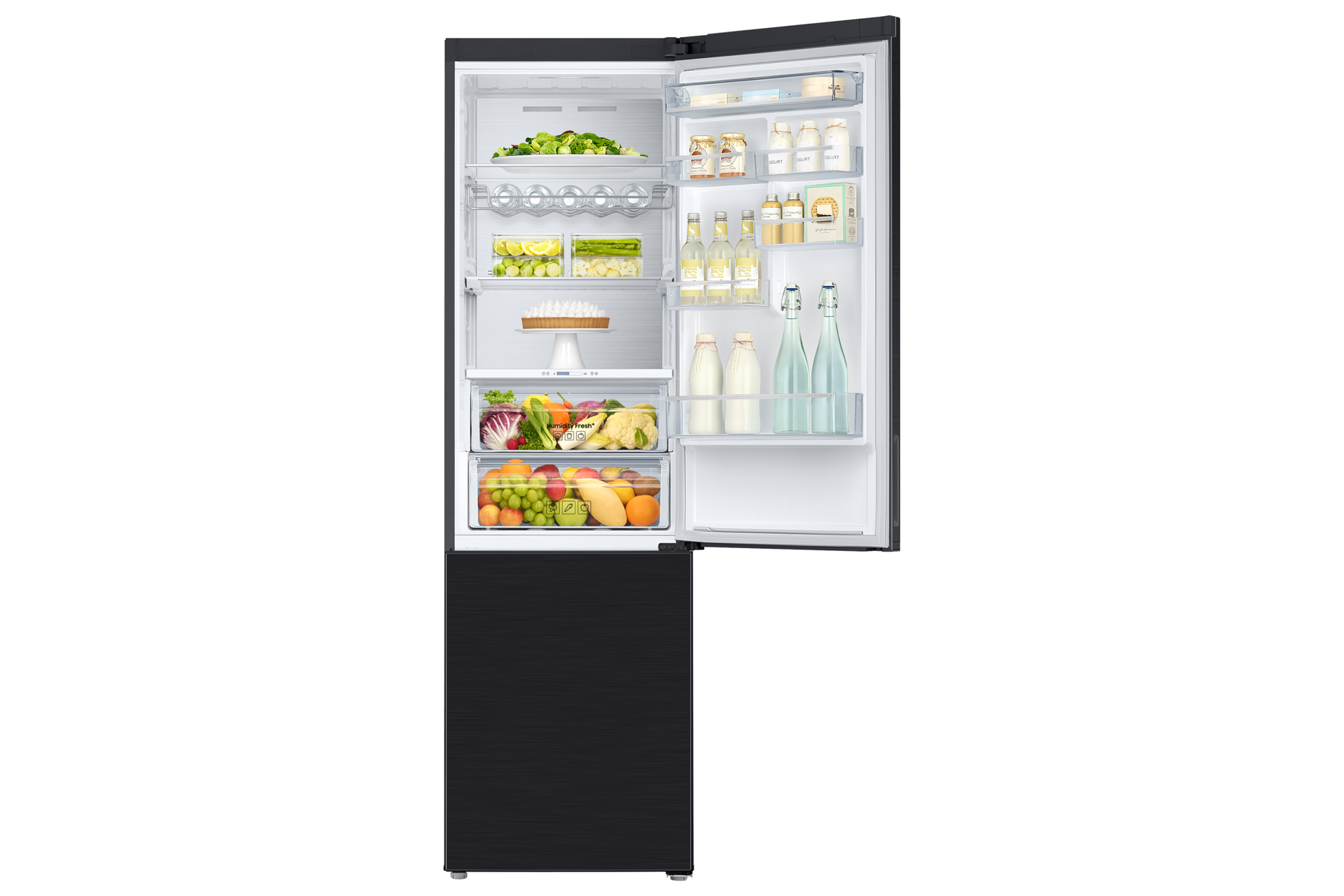 RB5000A Bottom Freezer Refrigerator with All-around Cooling and Humidity Fresh+_RB37A5411 Dynamic2 Black 