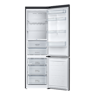 RB5000A Bottom Freezer Refrigerator with All-around Cooling and Humidity Fresh+_RB37A5411 Front-Open Black 