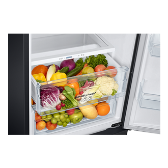 RB5000A Bottom Freezer Refrigerator with All-around Cooling and Humidity Fresh+_RB37A5411 Detail1 Black 