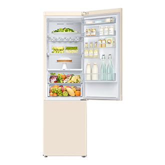 RB5000A Bottom Freezer Refrigerator with All-around Cooling and Humidity Fresh+_RB37A5411 Dynamic2 Beige 