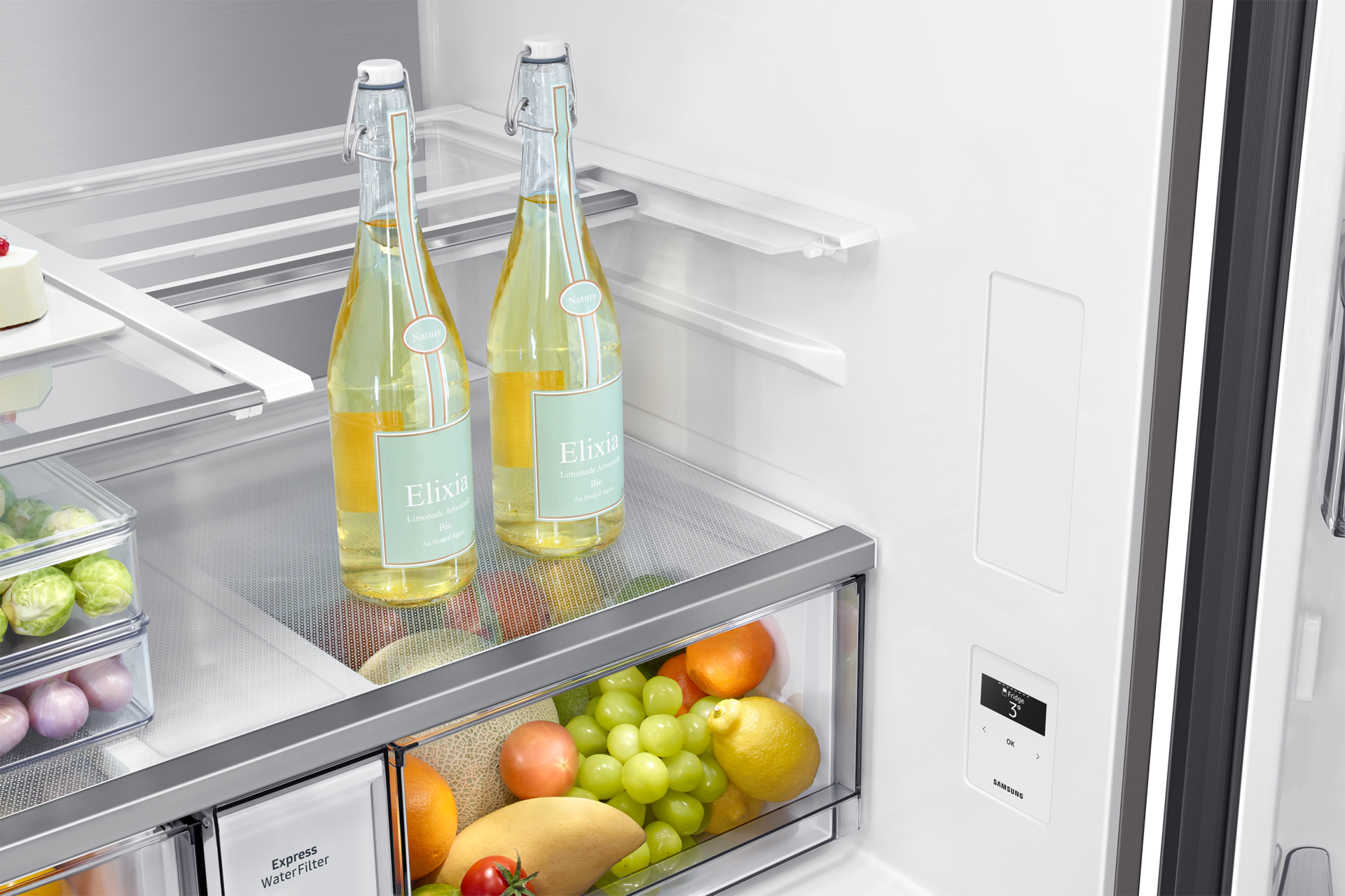 slide-in-shelf Clean White