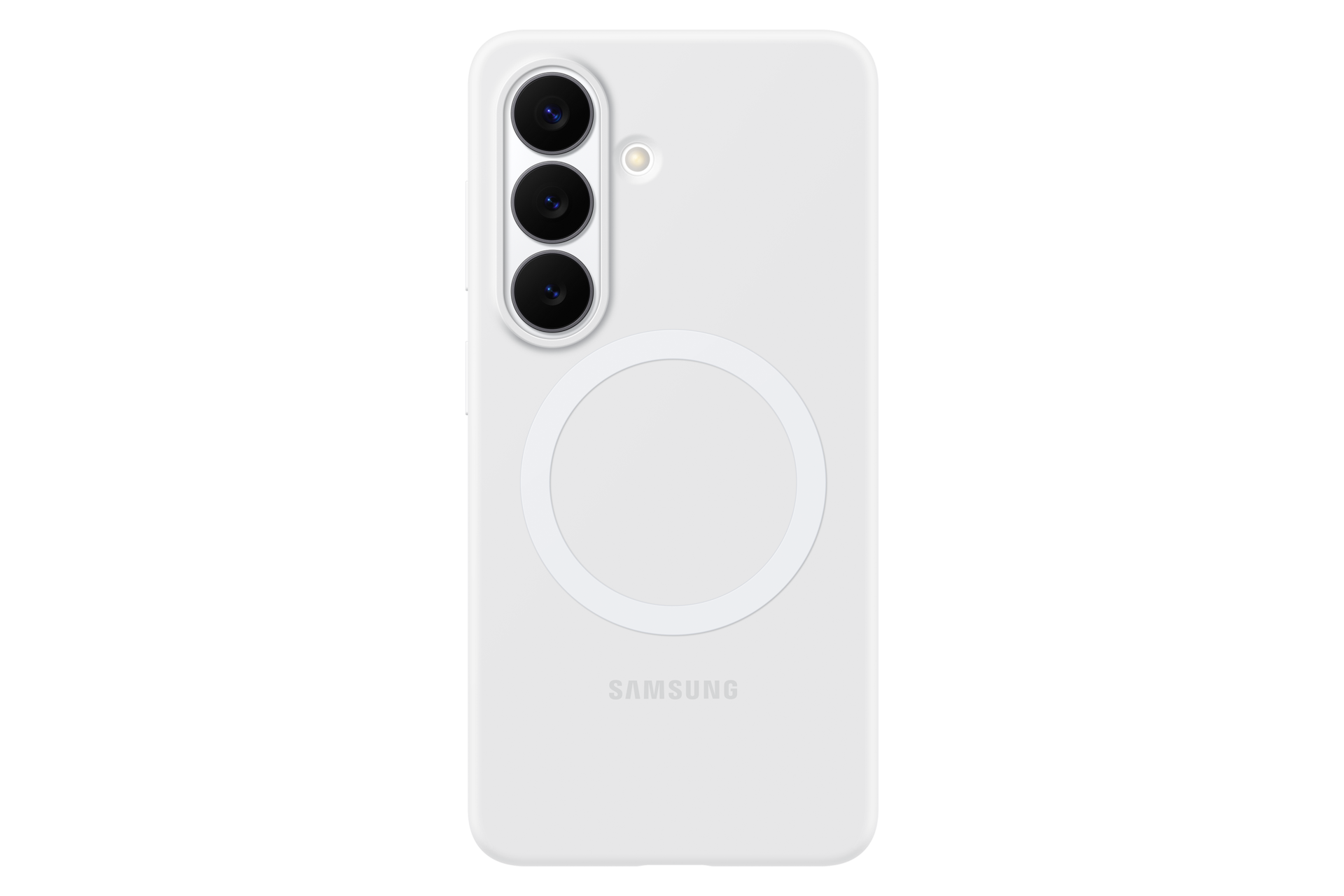 Чехол-накладка Silicone Magnet Case S26 Front White 