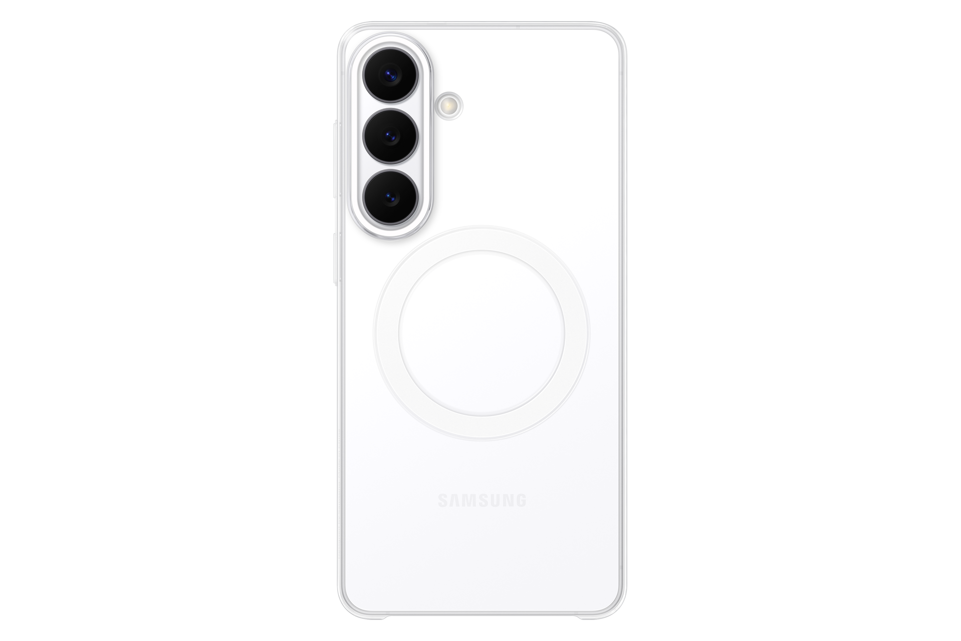 Чехол-накладка Clear Magnet Case S26+ Front Transparent 