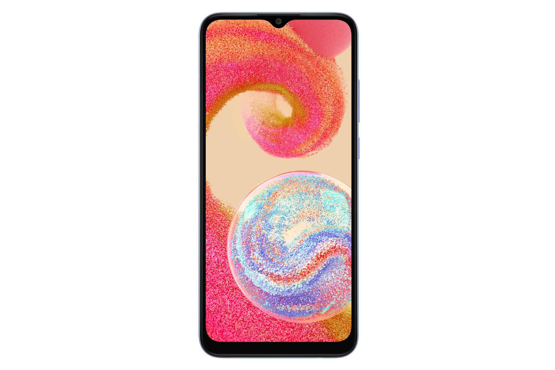 Смартфон Samsung Galaxy A04e SM-A042FLBDSER 32ГБ голубой фото спереди