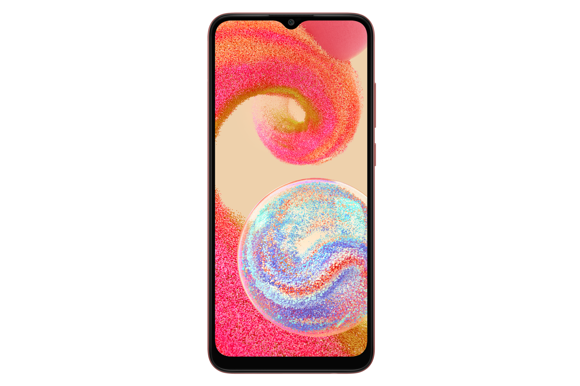 Смартфон Samsung Galaxy A04e SM-A042FZCDSER 32ГБ медный фото спереди