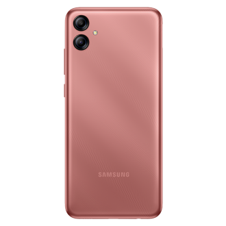 Смартфон Samsung Galaxy A04e SM-A042FZCDSER 32ГБ медный фото сзади