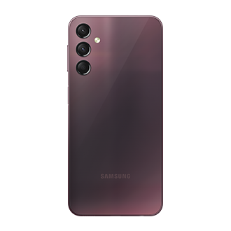 Смартфон Samsung Galaxy A24 SM-A245FDRUSER красный фото сзади