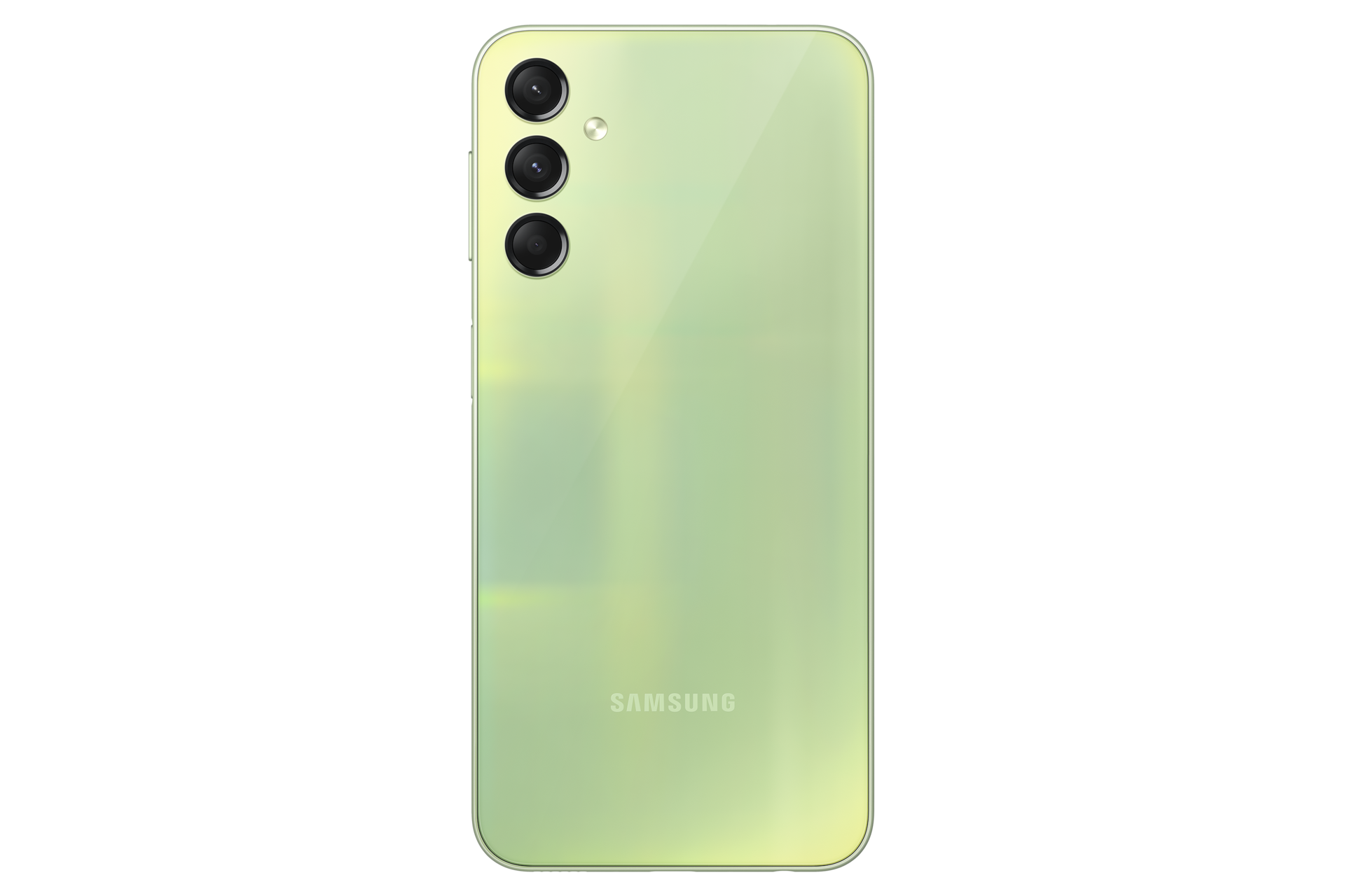 Смартфон Samsung Galaxy A24 SM-A245FLGUSER зеленый фото сзади