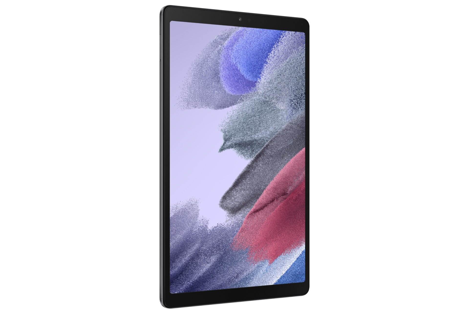 Планшет Samsung Galaxy Tab A7 Lite WiFi SM-T220NZAASER серый фото спереди слева под углом