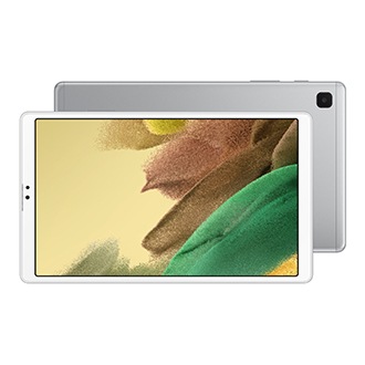 Планшет Samsung Galaxy Tab A7 Lite SM-T220NZSASER серебристый фото спереди и сзади