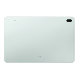 Планшет Samsung Galaxy Tab S7 FE WIFI SM-T733NLGESER зеленый фото горизонтально сзади