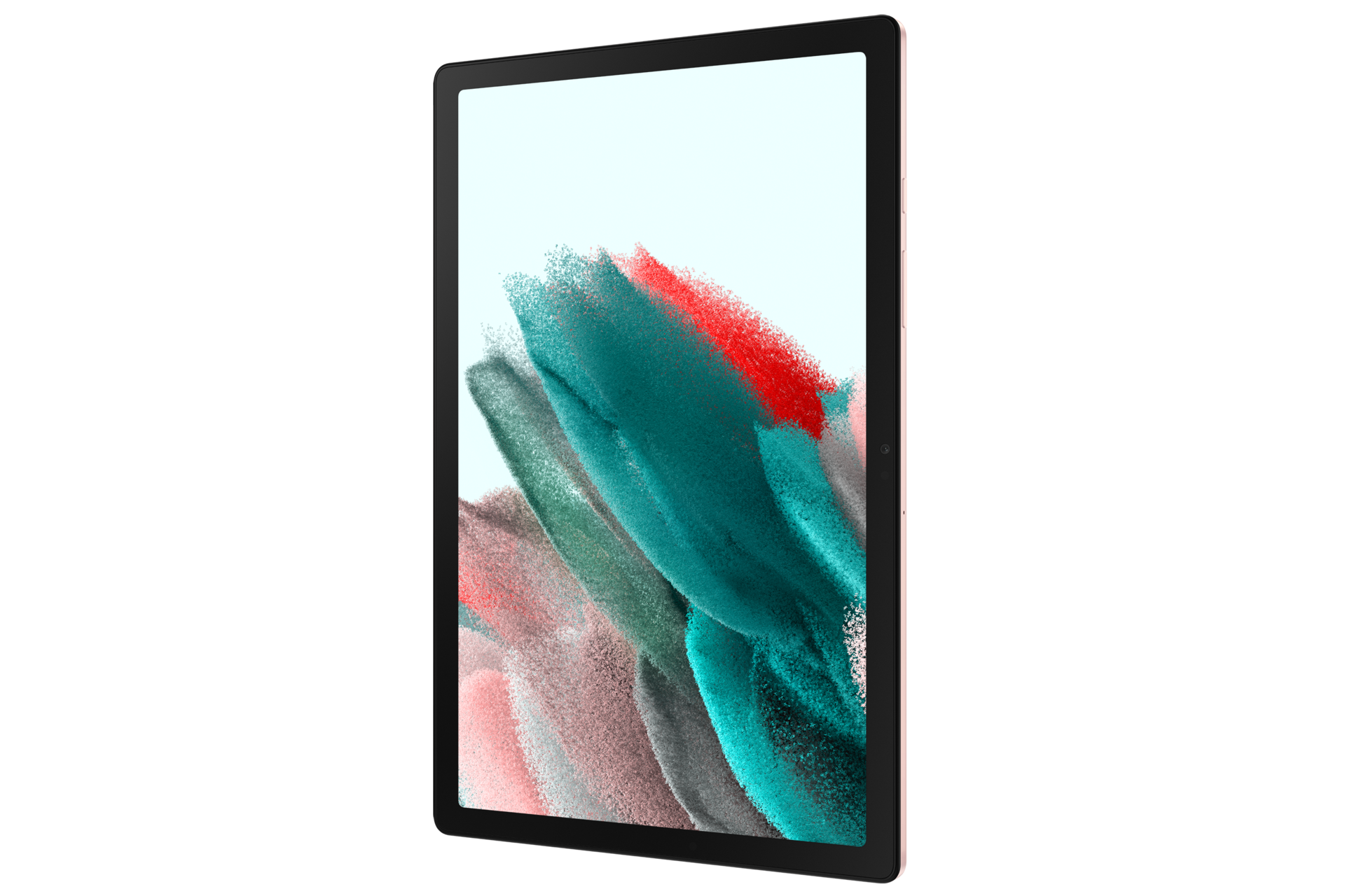 Планшет Samsung Galaxy Tab A8 WiFi SM-X200NIDFSER Pinkgold фото вертикально  под углом справа