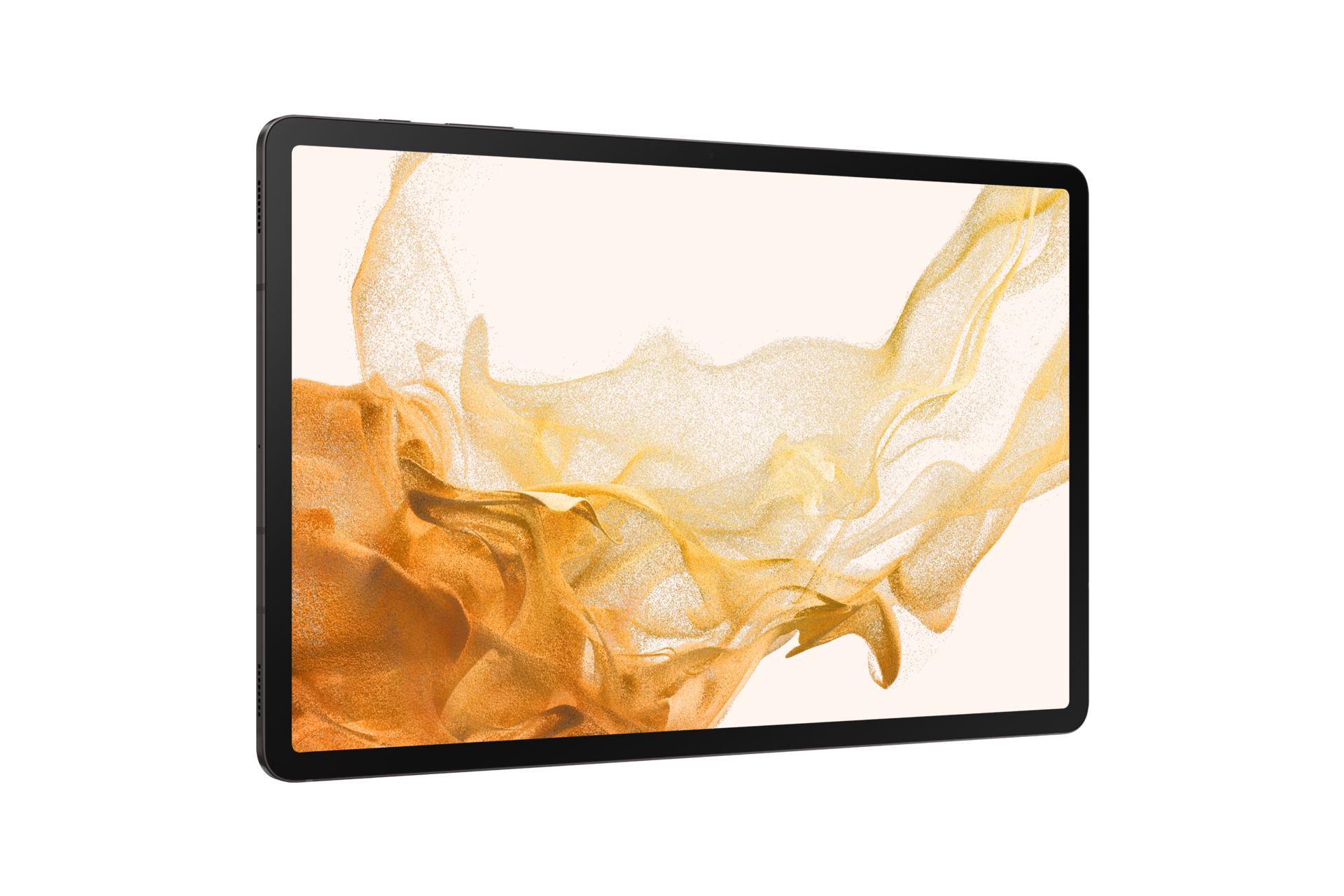 Планшет Samsung Galaxy Tab S8+ LTE SM-X806BZAASER Графит фото горизонтально под углом слева