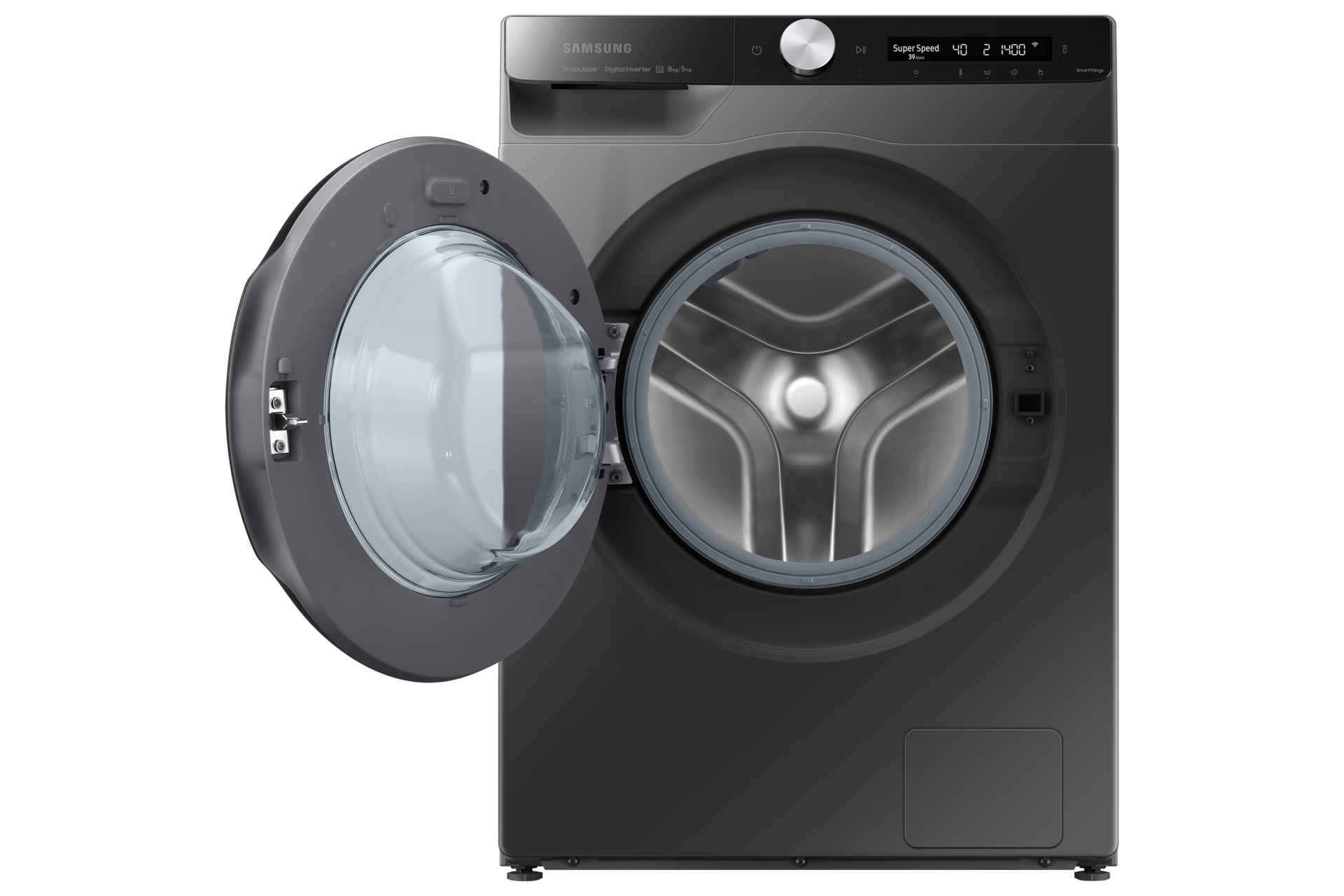 front-open Platinum Silver