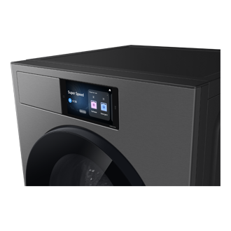 Front loading Washer Smart Screen and On Device Bixby 11kg_WF90H11C4SLP Panel-Control Gray 