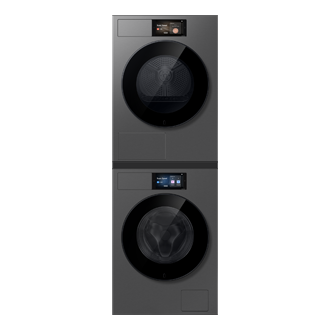 Front loading Washer Smart Screen and On Device Bixby 11kg_WF90H11C4SLP Stack-Front-Door-Closed Gray 