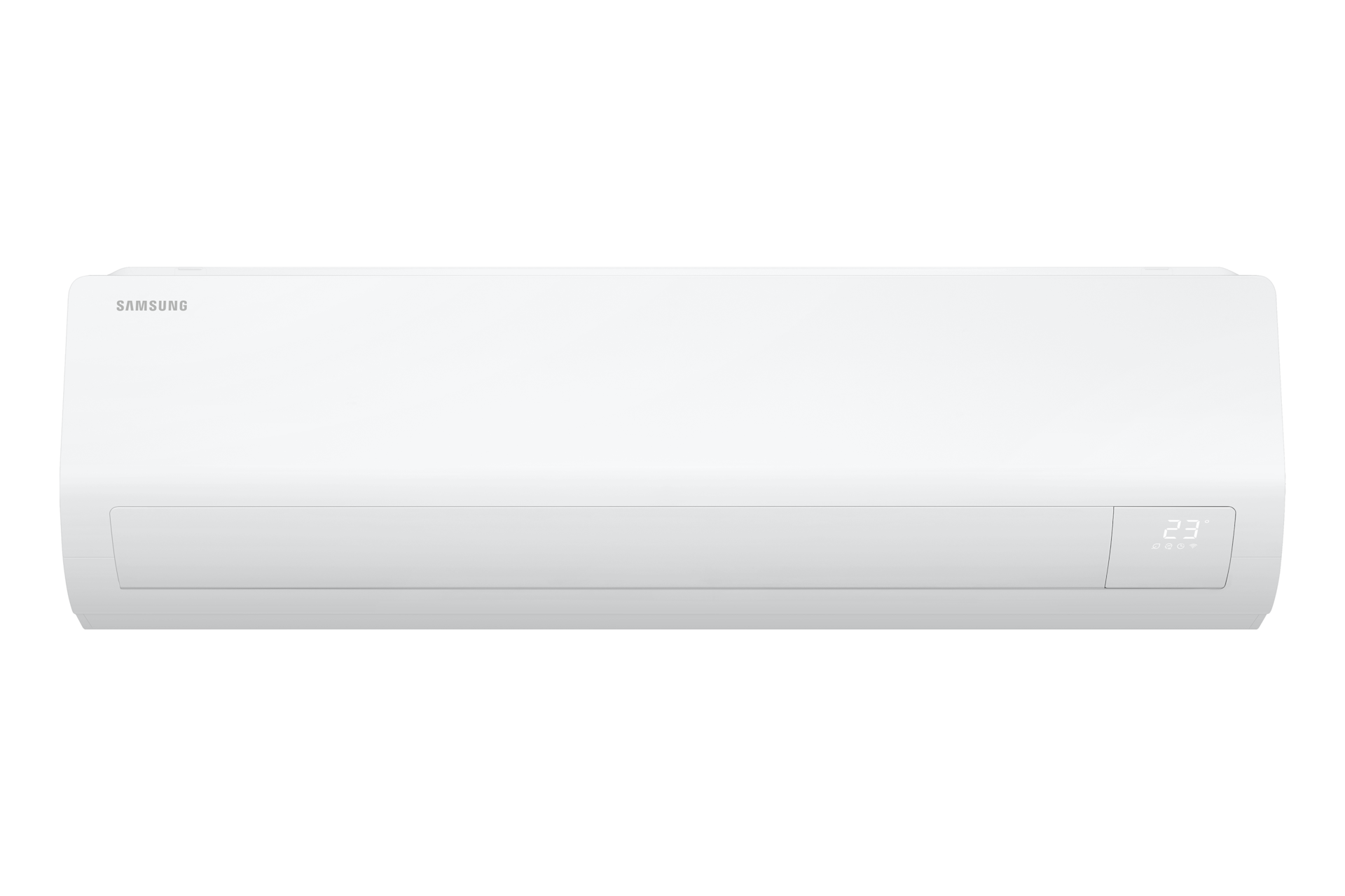 Bespoke AI WAll Mounted AC Non-WindFree With Fast Cooling Quick Remote Front-Low White 