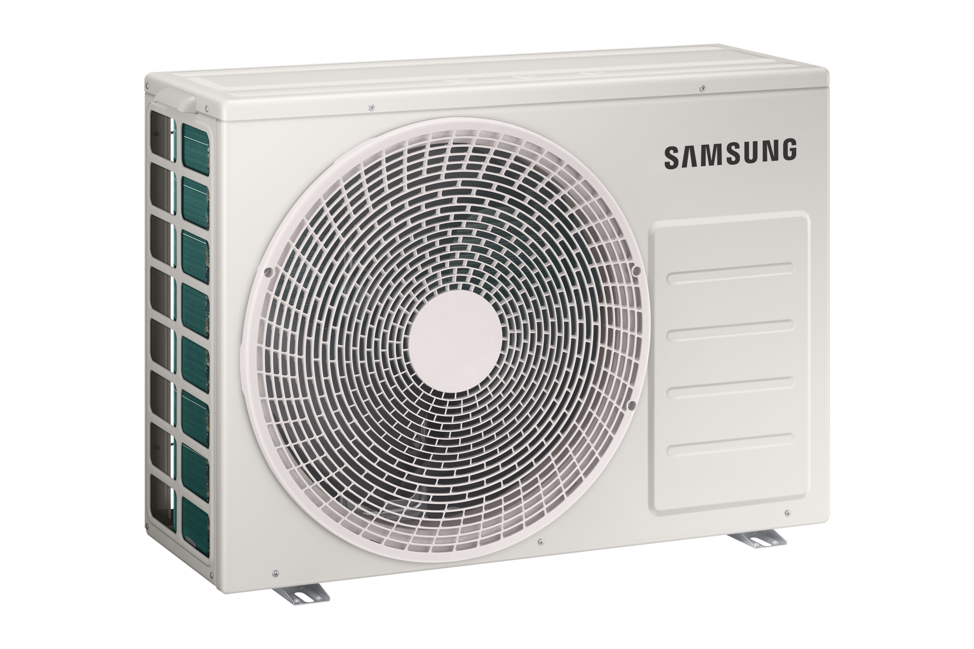 Bespoke AI WAll Mounted AC Non-WindFree With Fast Cooling Quick Remote L-Perspective White 