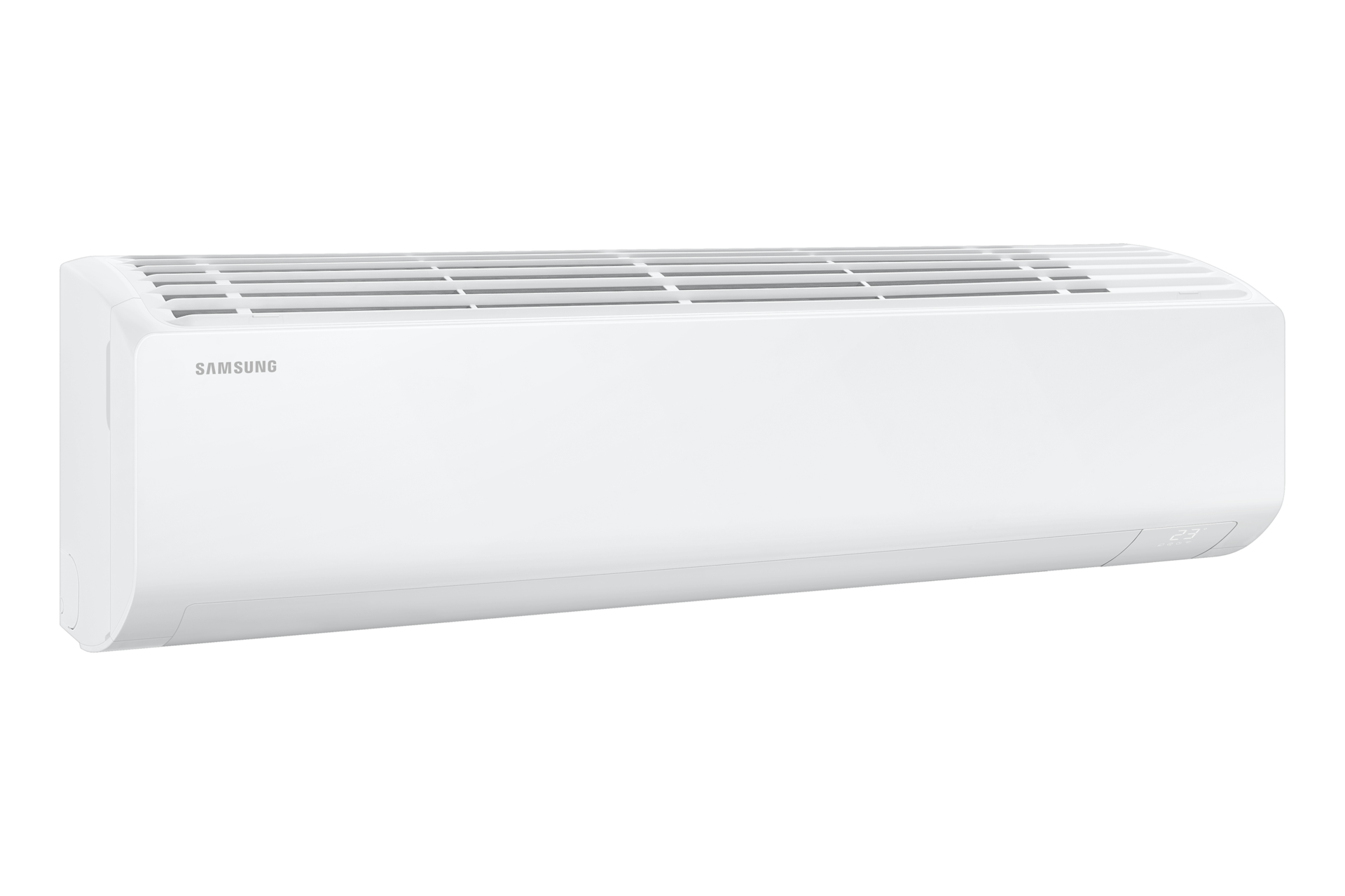 Bespoke AI WAll Mounted AC Non-WindFree With Fast Cooling Quick Remote L-Perspective White 